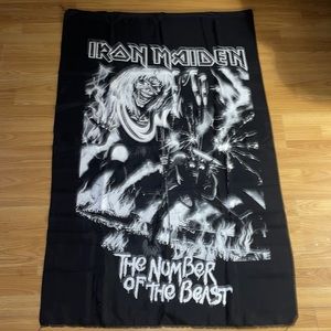 Iron maiden silk screen